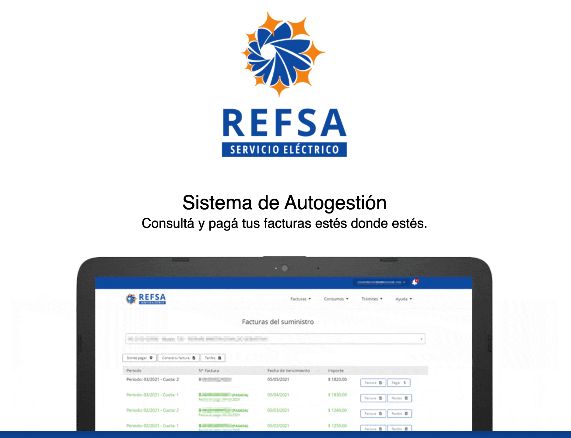 REFSA Sistema de Autogestión