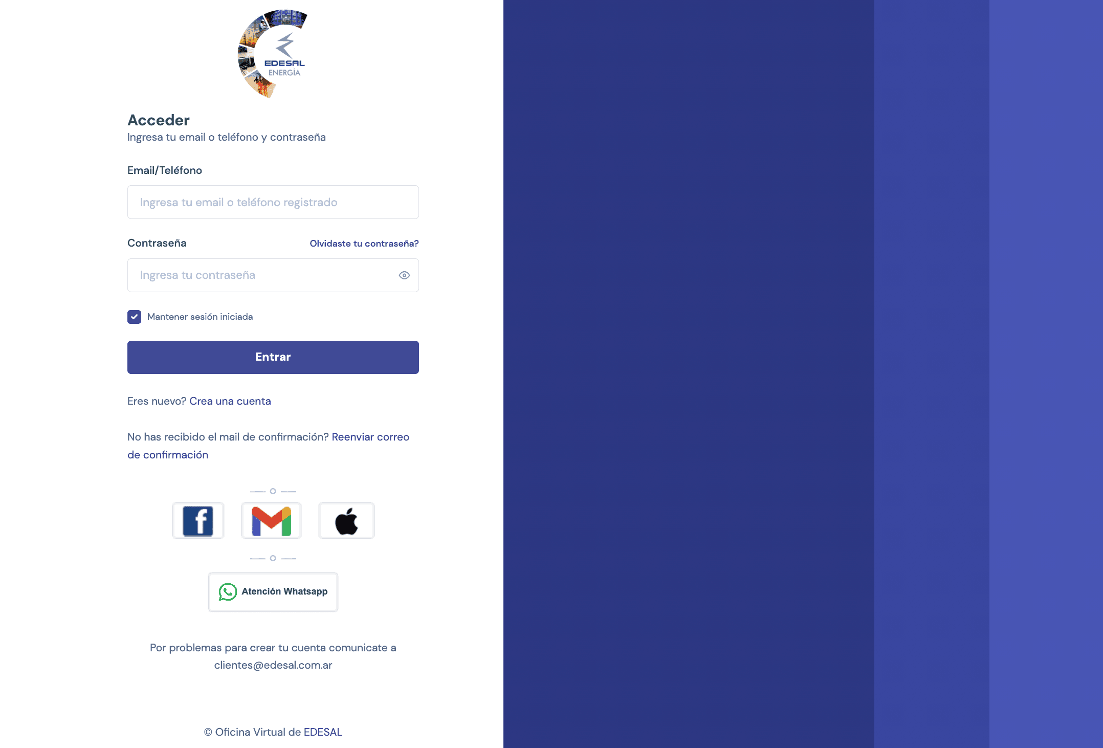 Oficina Virtual de EDESAL