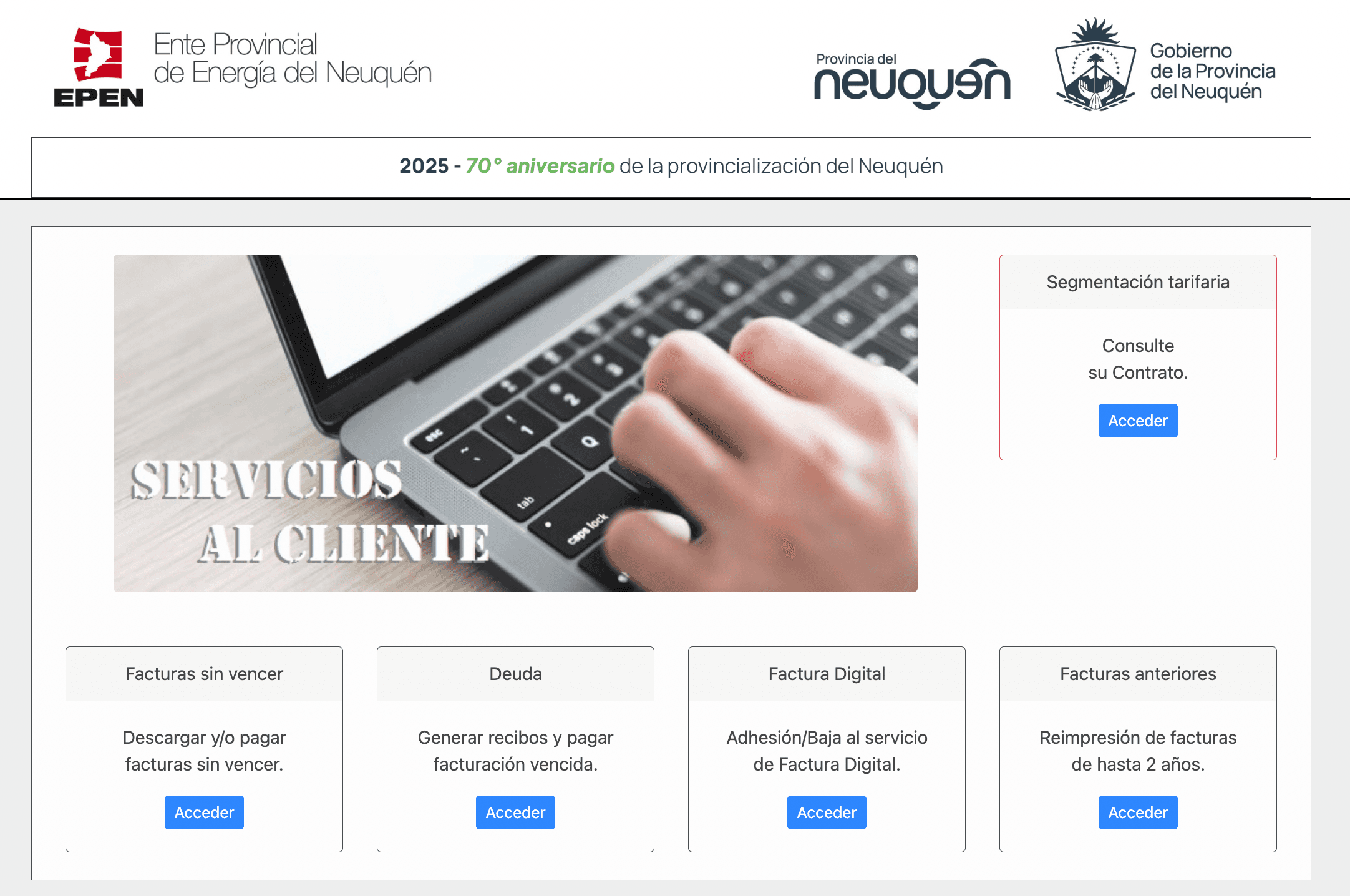 La Oficina Virtual del EPEN