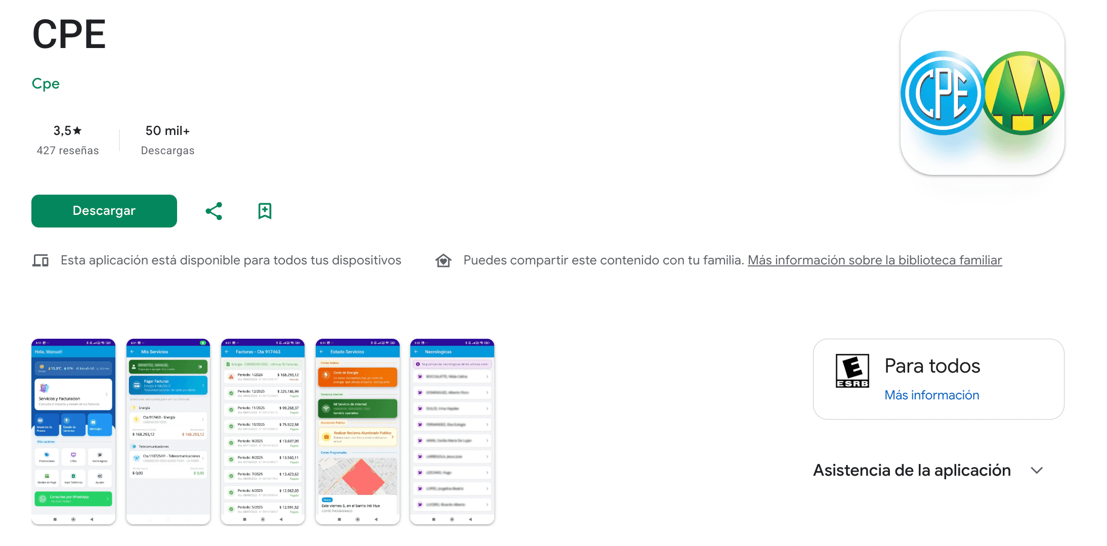 La app de CPE