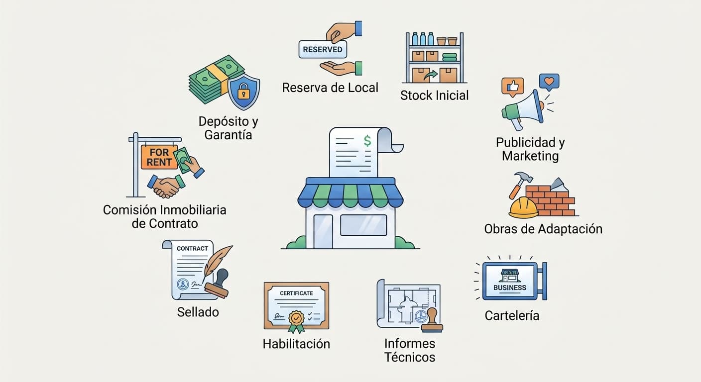 Gastos de apertura y puesta en marcha